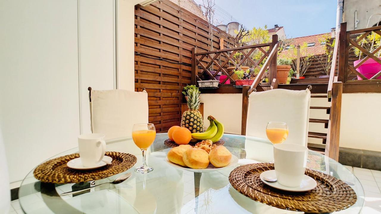 Cannes : superbe terrasse rue d'Antibes Extérieur photo